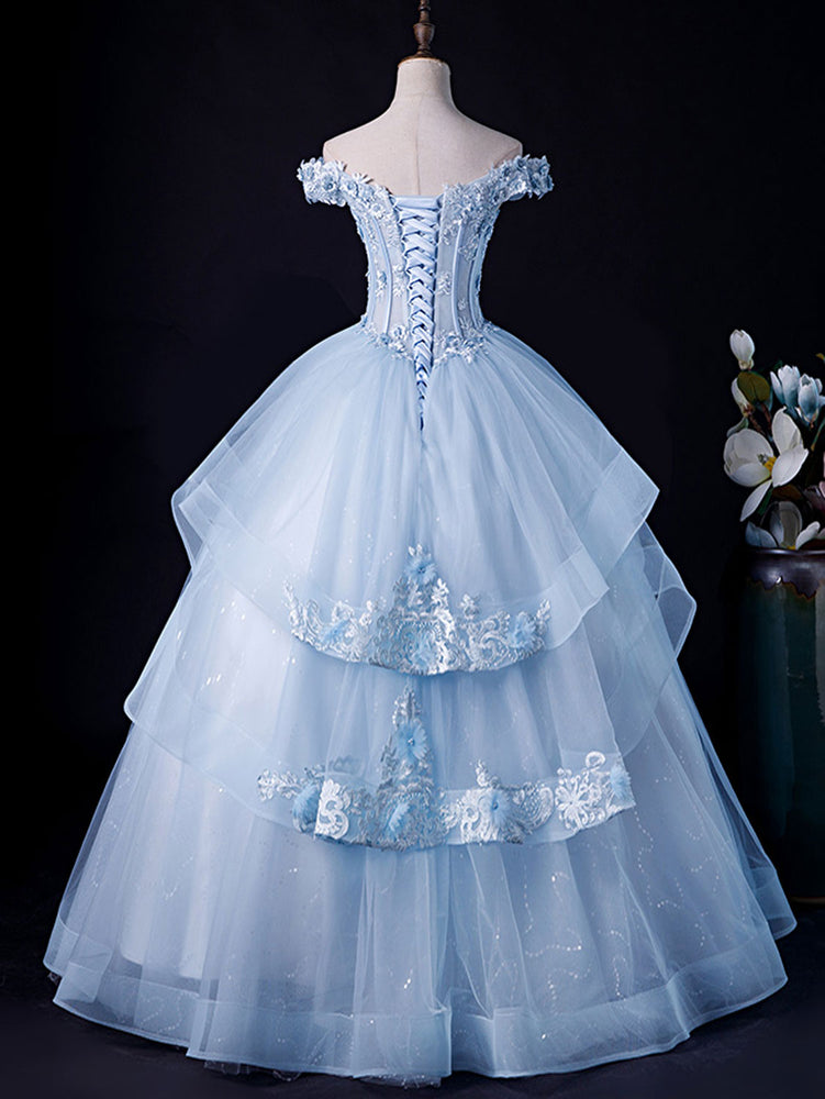 
                  
                    Blue Sweet 16 Dress
                  
                