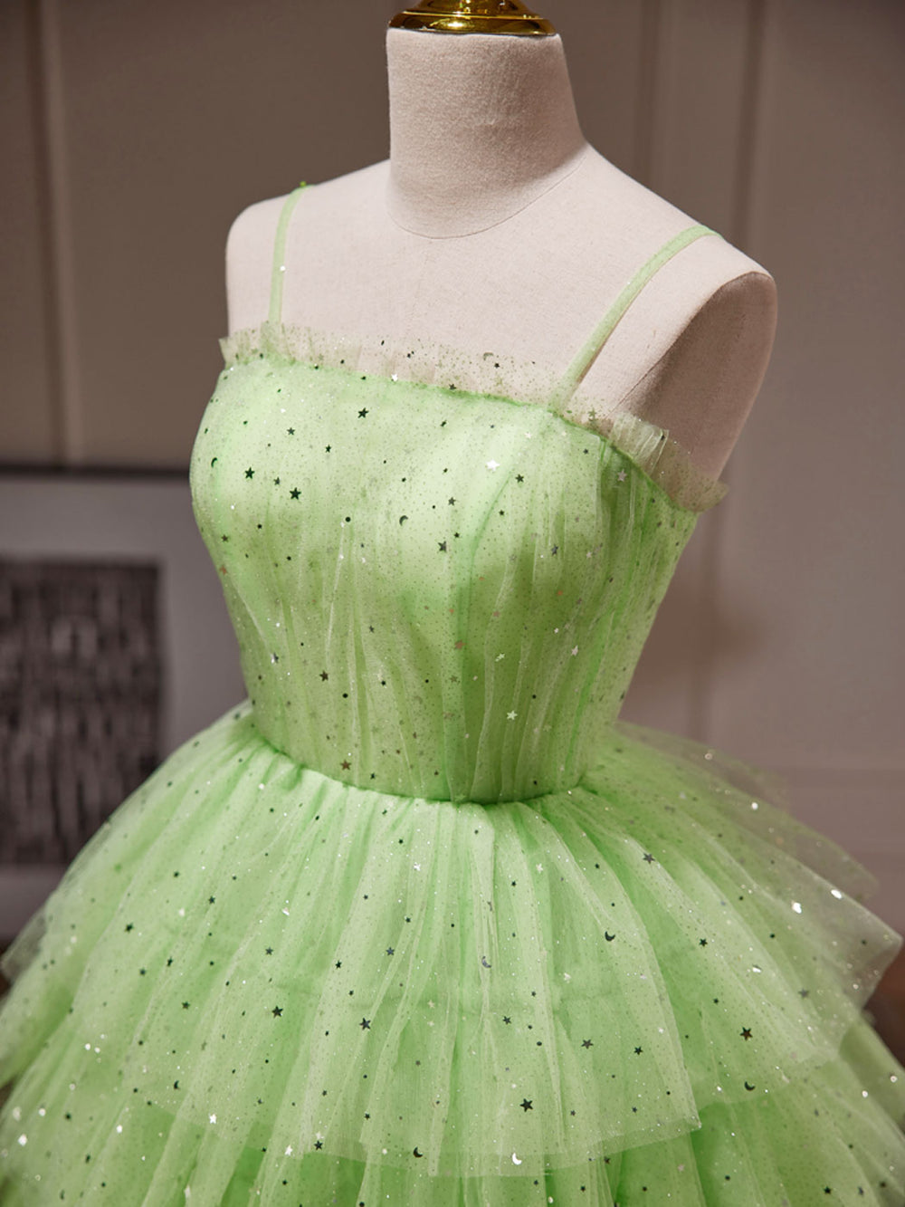 Green Tulle Short Prom Dress, Cute Green Homecoming Dresses shdress Green Tulle Short Prom Dress, Cute Green Homecoming Dresses shdress