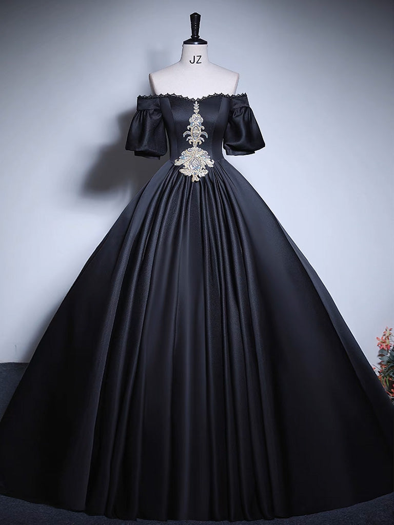 White Tulle Long Sleeve Prom Gown Wedding Dress main image 1