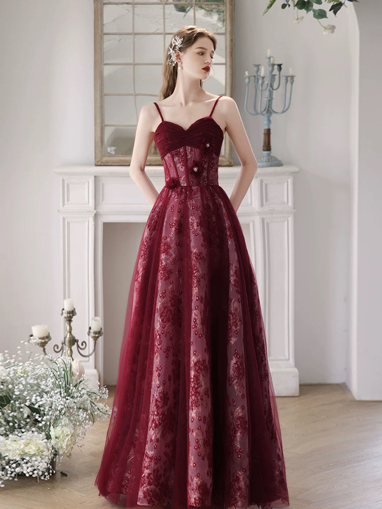 Blue Satin Long Prom Dresses, Blue Formal Graduation Dresses – shdress