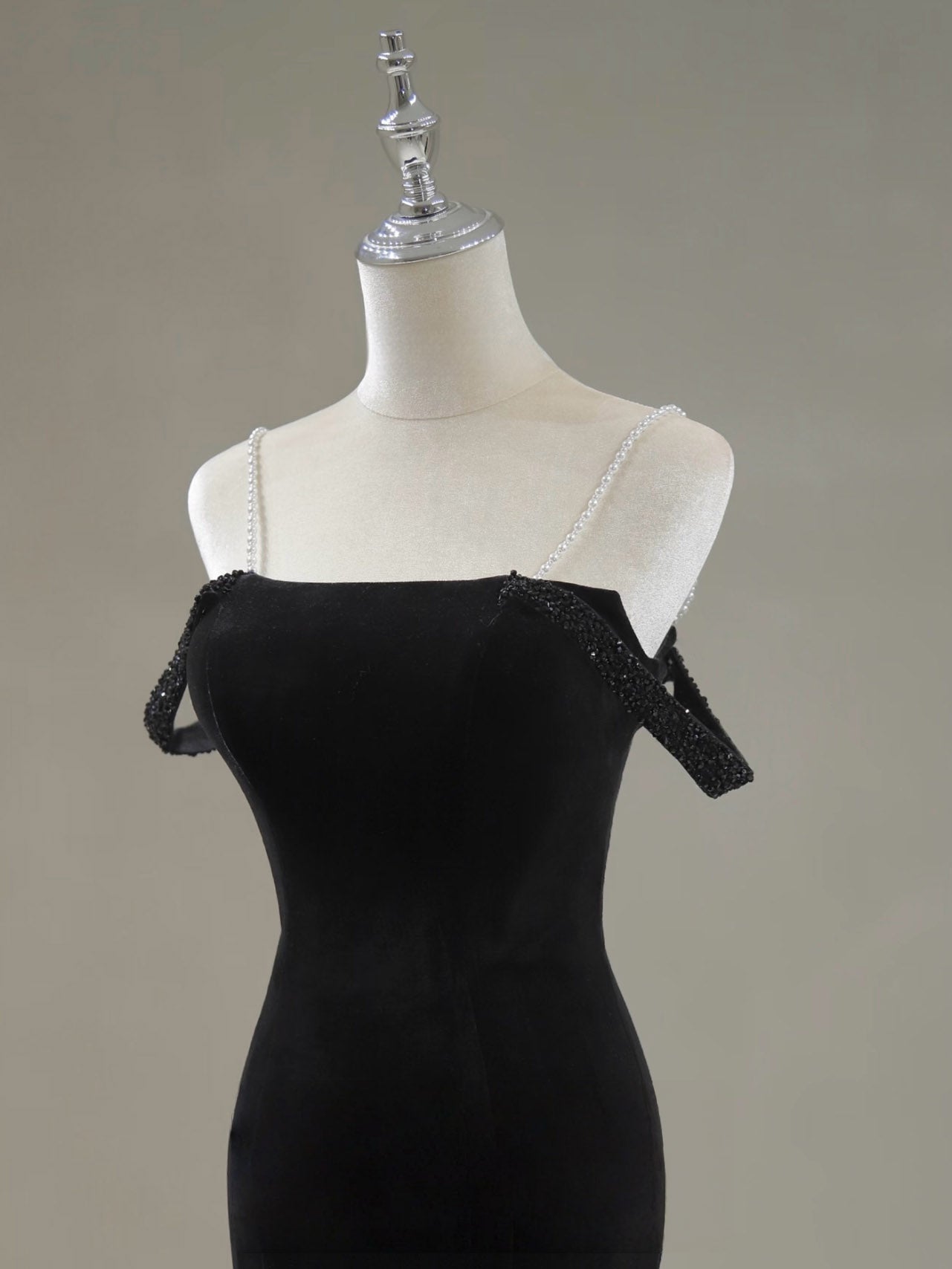 Black v neck satin long prom dress, black evening dress shdress Black v neck satin long prom dress, black evening dress shdress