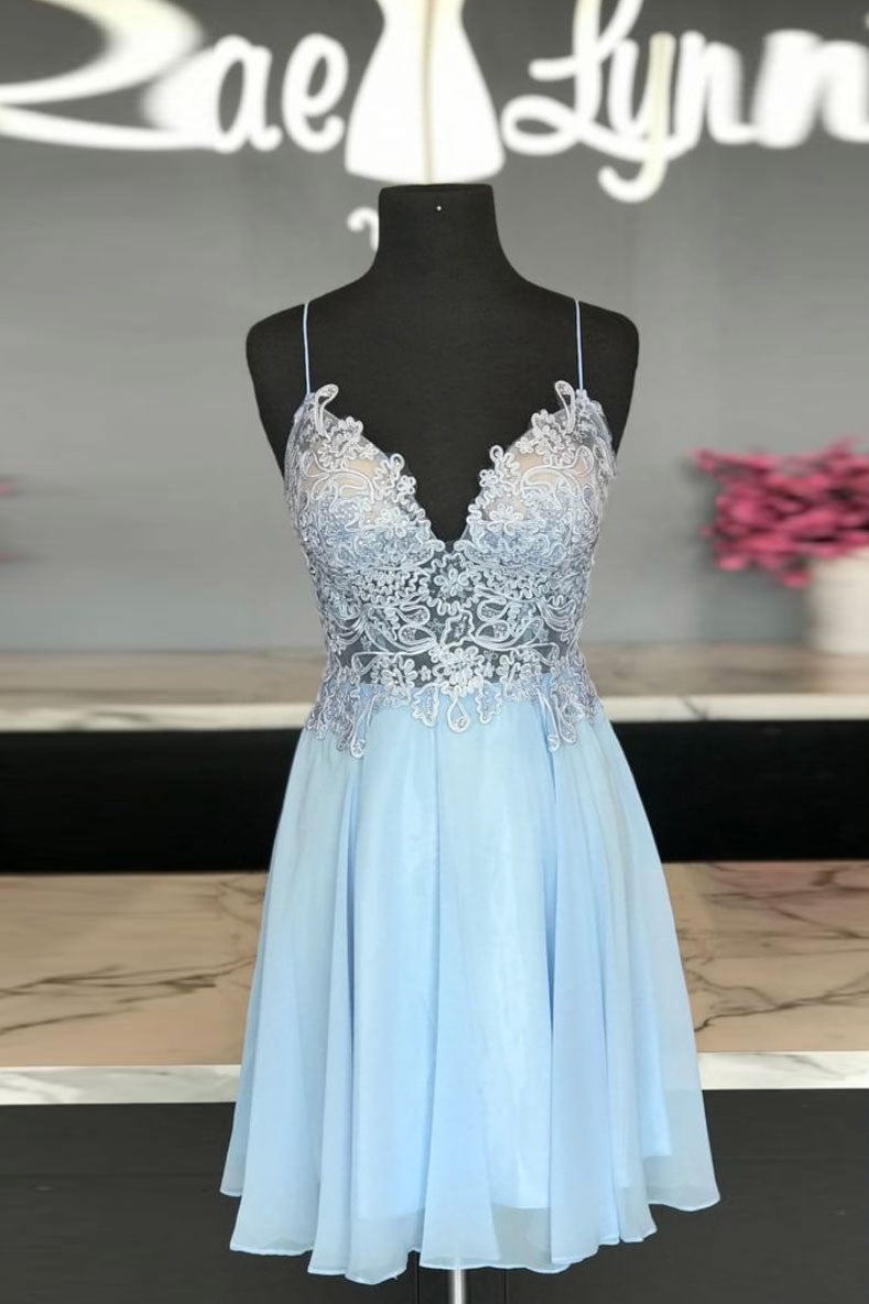 blue sweetheart chiffon lace short prom dress blue homecoming dress shdress blue sweetheart chiffon lace short prom dress blue homecoming dress shdress