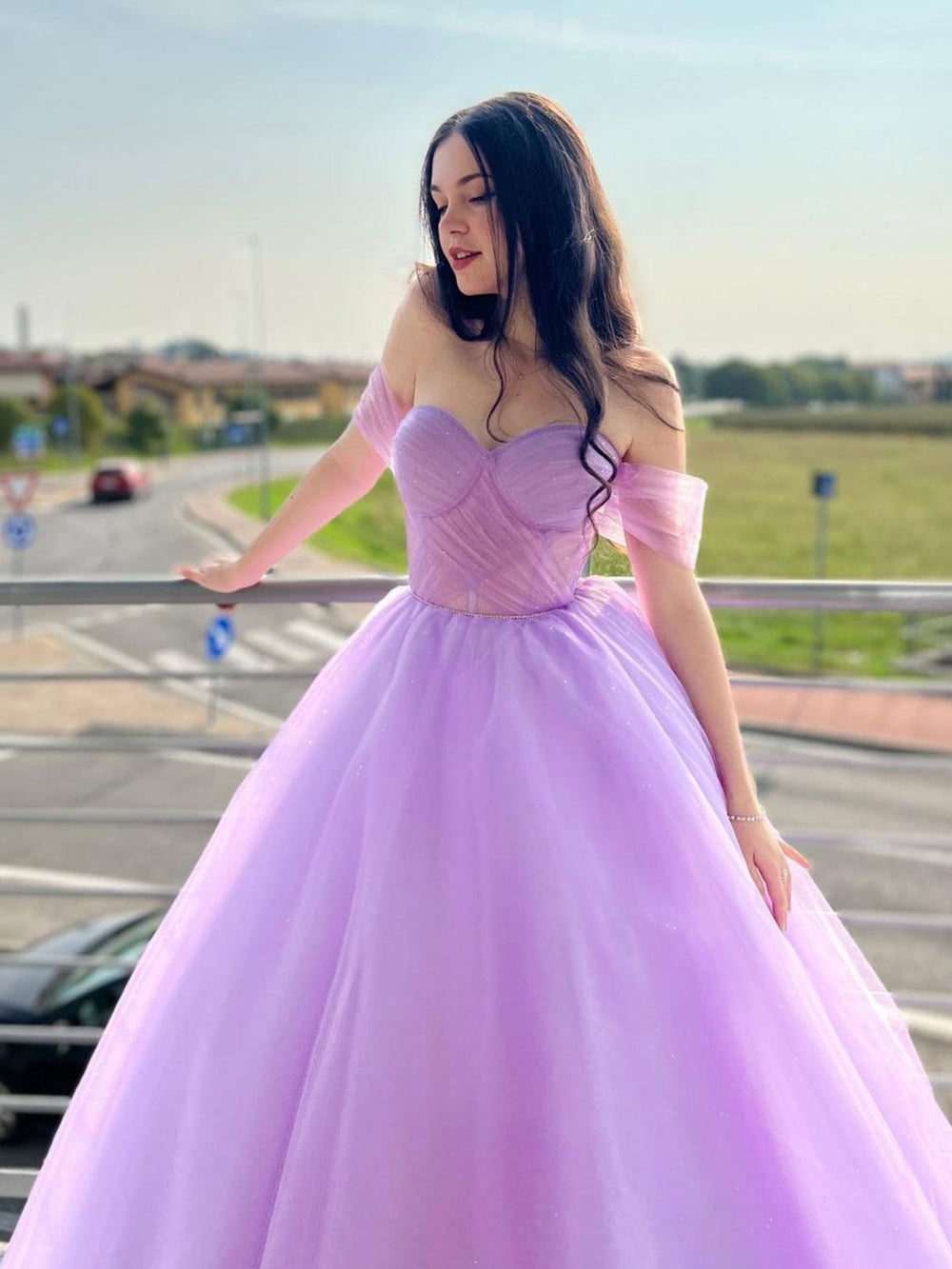 purple pink prom dresses Jovani Prom 22770